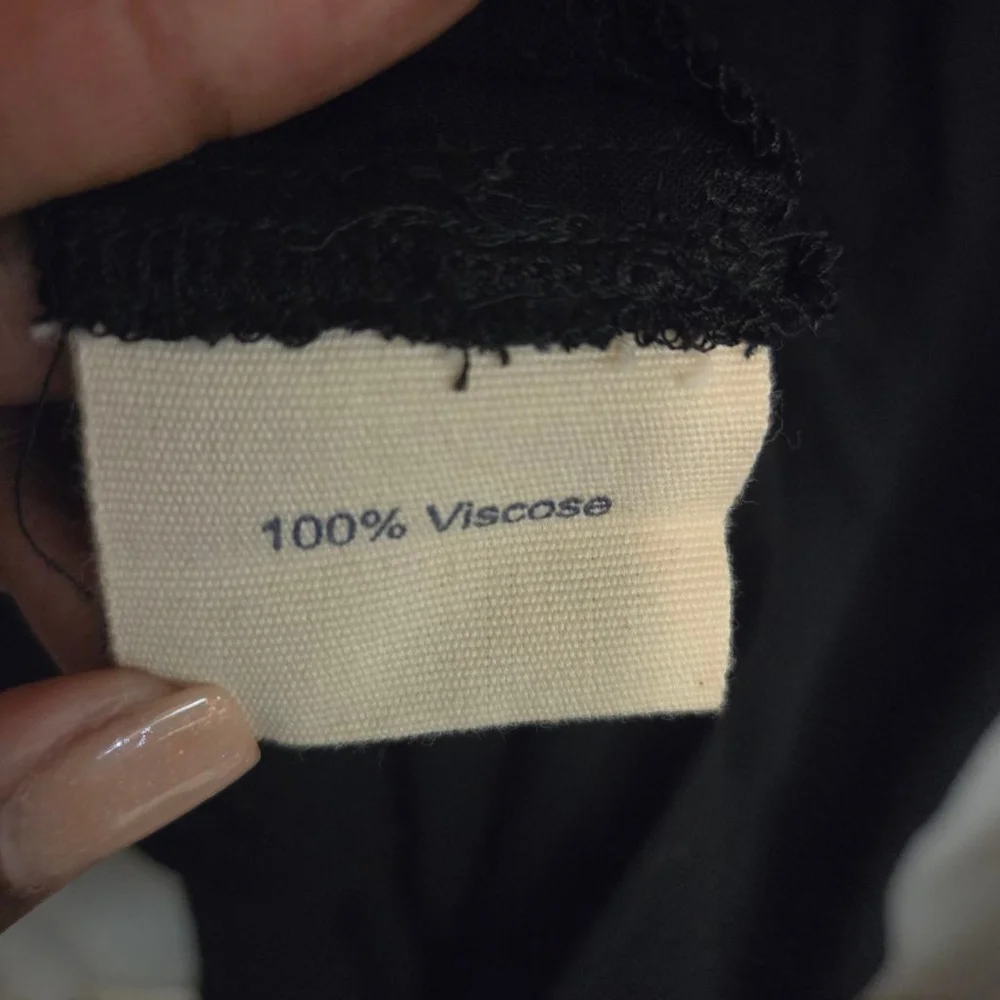 TALLULAH & HOPE Black Multicolor Embroidered Kaftan M - Picture 5 of 6